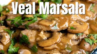 Veal Marsala Scaloppine al Marsala [upl. by Aikmat]