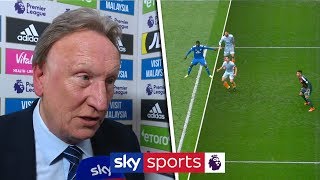 quotThe best league in the world and the worst officialsquot  Neil Warnock post match Cardiff 12 Chelsea [upl. by Maryjane711]