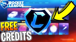 How to GET credits in Rocket League FREE [upl. by Ertsevlis]