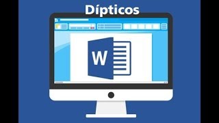 Díptico en word [upl. by Nguyen]