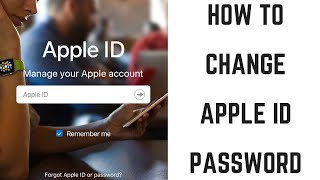 How to Change Apple ID Password [upl. by Herta]