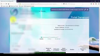 DAMANCOM La télédéclaration et le Télépaiement des cotisations CNSS [upl. by Ataner446]