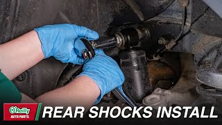 How To Replace Rear Shock Absorbers [upl. by Adria490]