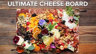 How To Build The Ultimate Cheese Board • Tasty [upl. by Ylliw760]