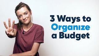 3 Ways to Organize a Budget [upl. by Malinda13]