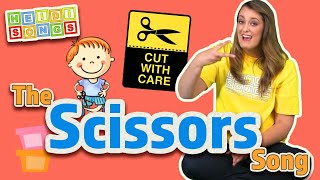 The Scissors Song  Music for Classroom Management [upl. by Haletky249]