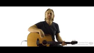 Parachute  Chris Stapleton  Guitar Lesson and Tutorial [upl. by Poul]