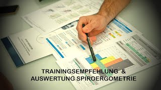 Trainingsempfehlungen und Auswertung Spiroergometrie [upl. by Cai]