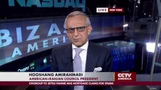 Hooshang Amirahmadi Discusses US Sanctions Against Iran [upl. by Eissac840]