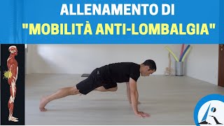 ALLENAMENTO completo antiLOMBALGIA esercizi quotalternativiquot [upl. by Audwen]