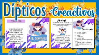 ✨Cómo hacer DIPTICOS en Word 💨💻 [upl. by Emmett388]