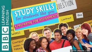 Study Skills – Preparing for assignments [upl. by Brace615]