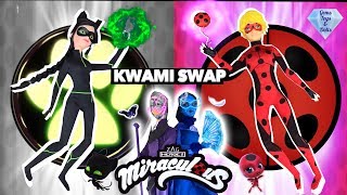 Mister Bug Lady Noire Kwami Swap REFLEKDOLL Season 3 Episode 17 Miraculous Ladybug Doll Episode [upl. by Ilowell]