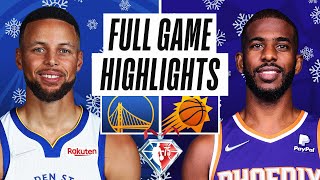 WARRIORS at SUNS  FULL GAME HIGHLIGHTS  December 25 2021 [upl. by Leonor]