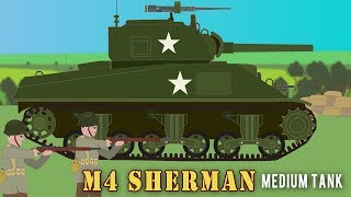 WWII Tanks Sherman Tank [upl. by Attesoj]