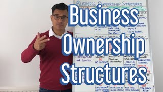 Business Ownership Structures  GCSE Business amp A Level Business [upl. by Edak259]