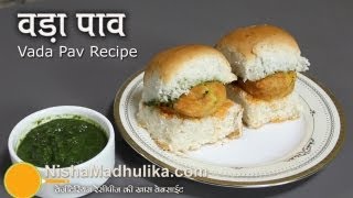 Vada Pav recipe  Mumbai Vad Pav  Batata Vada Recipe [upl. by Arehs]