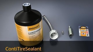 Howtouse ContiTireSealant  Tire Sealant Kit [upl. by Ahserkal]