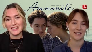 Kate Winslet amp Saoirse Ronan AMMONITE Interview [upl. by Obadias706]