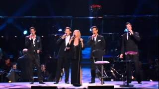 Barbra Streisand with Il Divo  Evergreen [upl. by Ingra]