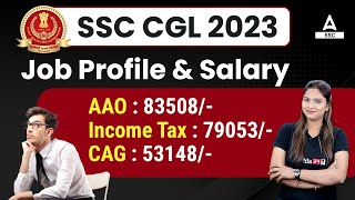 SSC CGL Job Profile amp Salary  SSC CGL 2023 [upl. by Alli171]