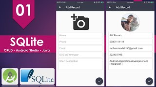 SQLite Android Course  Part 01  Add Record [upl. by Dasi393]