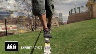 Slacklining Tips How to Slackline  REI [upl. by Cimah947]