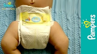 Newborn Diapers Pampers Swaddlers for Babies with Sensitive Skin [upl. by Ojela]