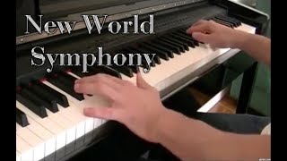 New World Symphony Piano  4th movement Dvorak sheet [upl. by Eledoya]