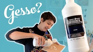 Whats Gesso And how do you use it [upl. by Compte]