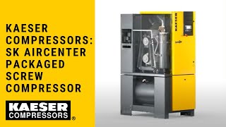 Kaeser Compressors SK AIRCENTER Packaged Screw Compressor [upl. by Ahsael]