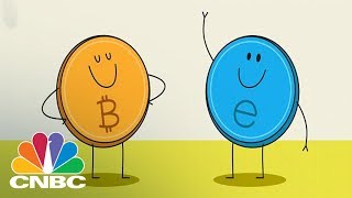 Ethereum Vs Bitcoin What Sets Them Apart  CNBC [upl. by Olnek]