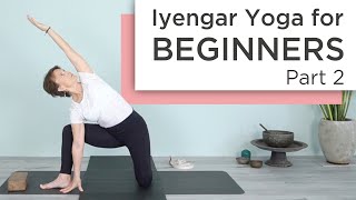 Iyengar Yoga for Beginners Part 2 with Kathy Cook HD [upl. by Ezmeralda]