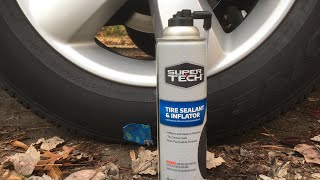 SUPER TECH Tire Sealant and Inflater Review [upl. by Nnylrebma]