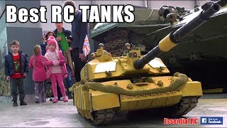 TOP 10 BEST Radio Controlled RC TANKS and ARMOURED VEHICLES [upl. by Arded84]