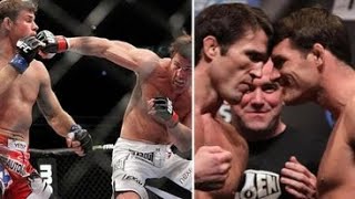 When Trash Talk Goes Wrong Chael Sonnen vs Michael Bisping [upl. by Aicilat250]