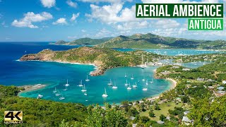 BEAUTIFUL ANTIGUA  A Caribbean Island Gem 💎 4k aerial video [upl. by Aikal]