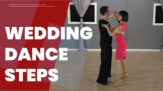 Wedding dance steps with Ballroom dance basics [upl. by Mareah]