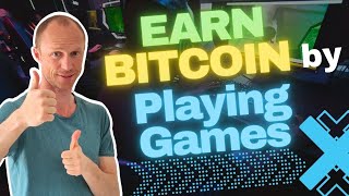 4 REAL Ways to Earn Bitcoin by Playing Games Free amp Legit [upl. by Eelah]