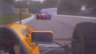 Onboard Prost passing Senna Imola 1993 [upl. by Gnilrits316]