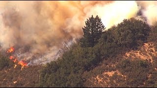 California wildfire prompts mandatory evacuations – WATCH LIVE [upl. by Nav]