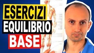 8 Esercizi Per lEquilibrio Livello Base [upl. by Napas814]