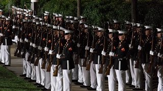 The Evening Parade  Marine Barracks Washington [upl. by Mikael]