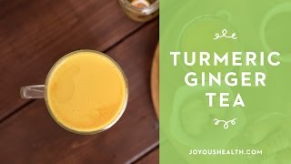 Easy Turmeric Ginger Tea [upl. by Odrautse]