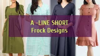 Aline frock designs 2022❤️ new fashion frocks designs collection [upl. by Jeffry773]