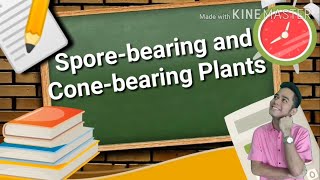 Spore bearing and Cone bearing Plants [upl. by Amle]