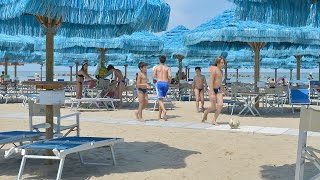 Beach Time Lapse Pescara Italy [upl. by Nickolai]