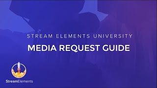 StreamElements Media request Song request amp Media share [upl. by Che401]