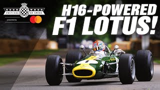 This F1 Lotus has an H16 engine [upl. by Eimaj]