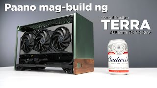 VLOG Paano magbuild ng 130K Gaming PC inside Fractal Design Terra SFF MiniITX PC Case Ph [upl. by Nollat]